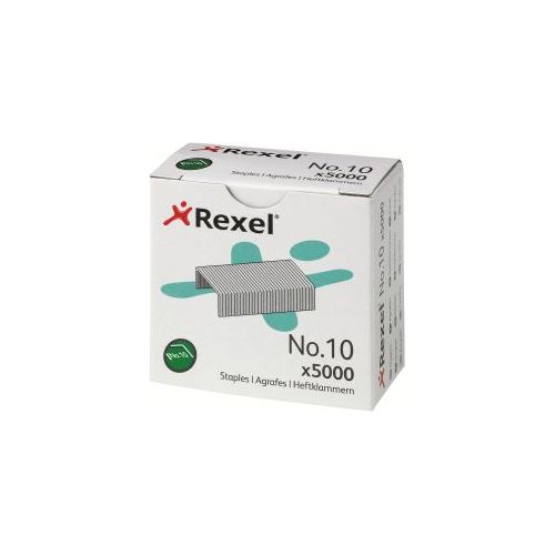 Rexel No10 Staples 5mm Box of 5000
