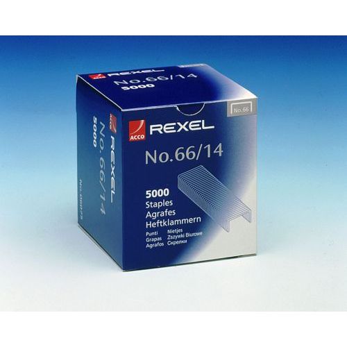 Rexel No66 Staples 14mm 66/14 Box of 5000