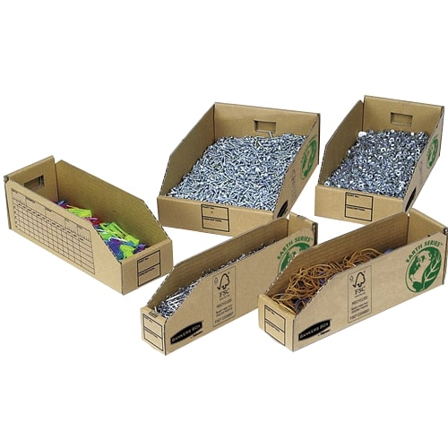 Bankers Box by Fellowes Earth Series 98mm Parts Bin Pack of 50
