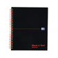 Black n Red A5 Wirebound Recycled Book 90gsm 140 Page Pack of 5