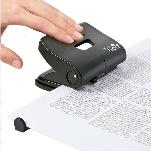 Rapesco Eco Medium 2-Hole Punch 22 Sheets Black