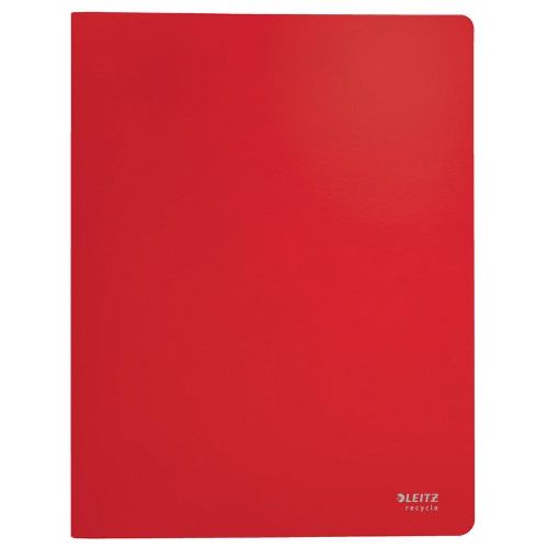 Leitz Recycle Display Book 20 Pockets A4 Red