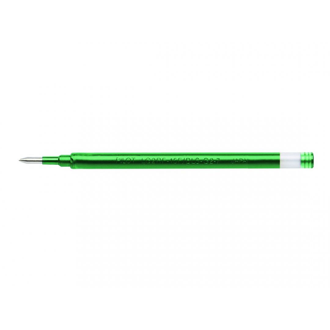Pilot Gel Green Ink Refills Medium 0.7mm Tip Width for Pilot Begreen B2P Gel Pen Pack of 12
