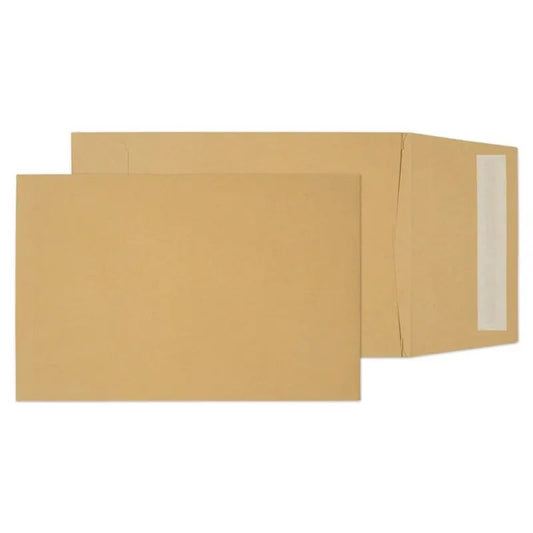 Vita Purely C5 Peel and Seal Envelope Manilla Pack of 125