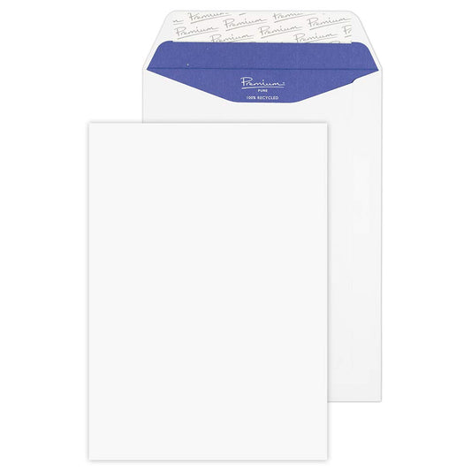 Blake Premium Pure C5 Peel and Seal 120gsm Wove Pocket Envelopes White Pack of 500