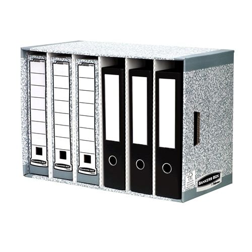 Fellowes Bankers Box System A4/Foolscap File Store Module Pack of 5