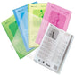 Pentel Recycology A4 Display Book Clear with 20 Pockets Assorted Colours Pack of 5