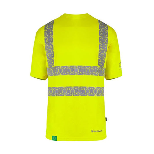 Envirowear Recycled Hi-Vis T-Shirt Yellow Small