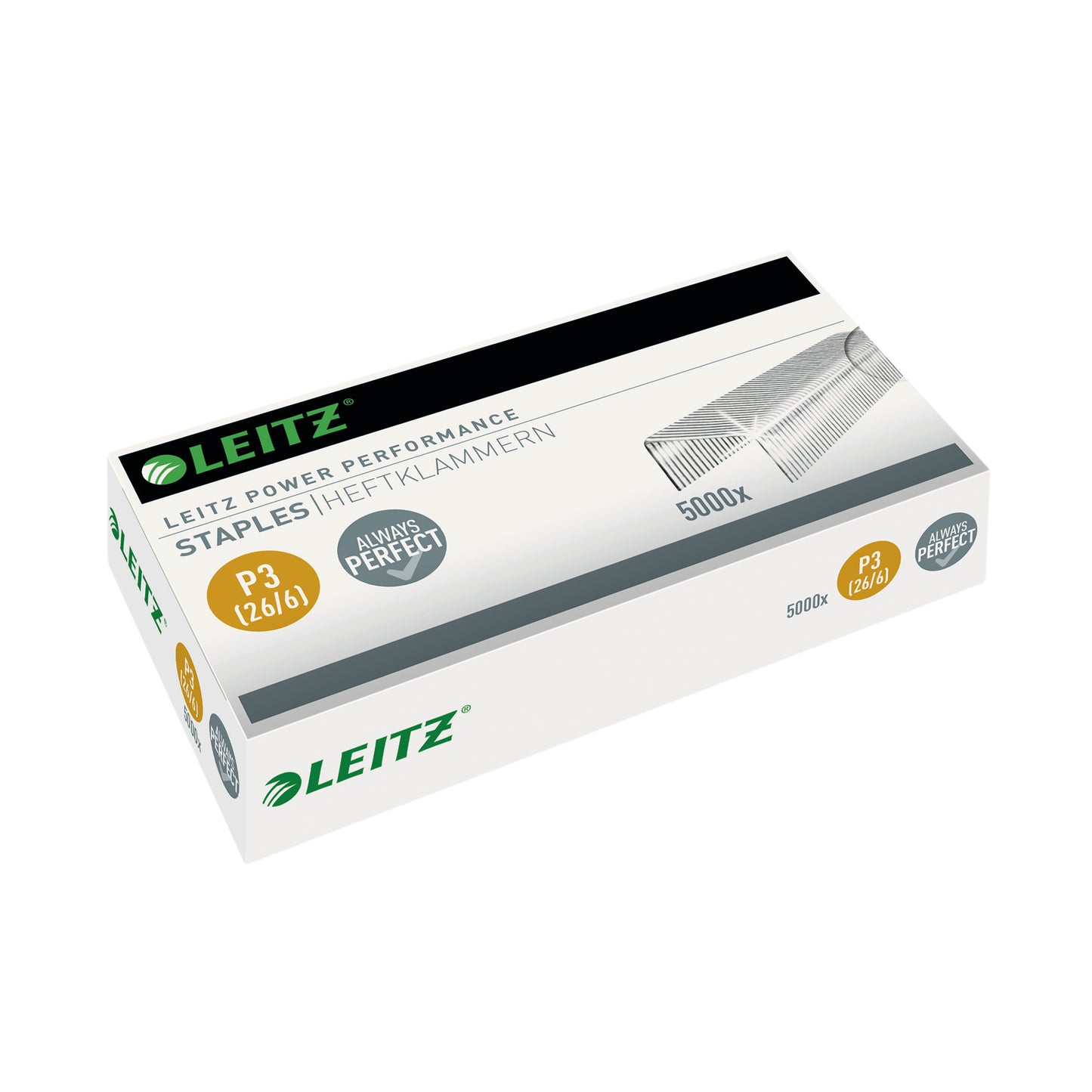 Leitz Staples P3 26/6mm Box of 5000