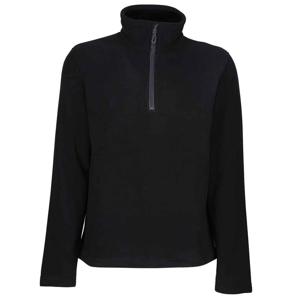 Regatta Honestly Made Recycled Half Zip Fleece Black