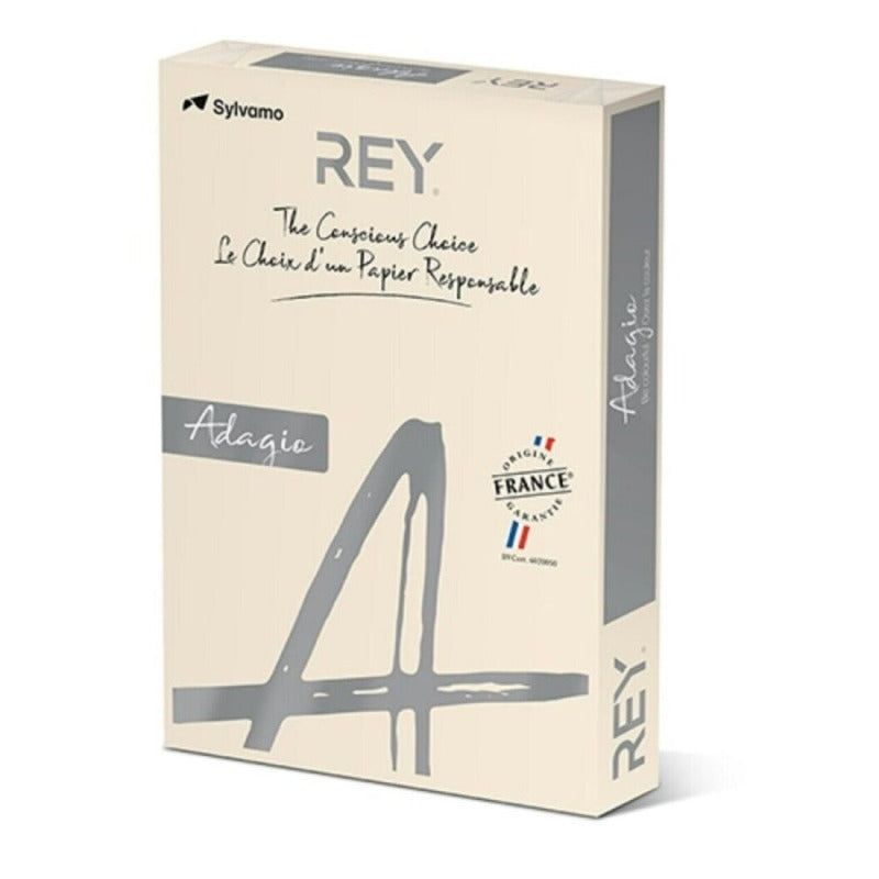 REY Adagio A4 Card 160gsm Ivory Ream of 250 Sheets