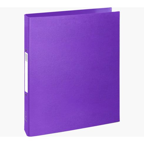 Teksto A4 Ring Binder 2 Ring 30mm Capacity Purple Each