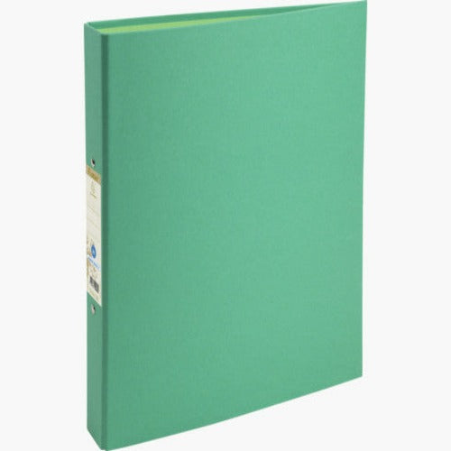 Exacompta Forever Recycled A4 2 O-Ring Ring Binder 40mm Spine Green Box of 10