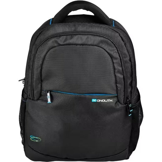 Monolith Blue Line Laptop Backpack for 15.6" Laptops & Tablets, Made from Plastic Bottles