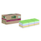 Post-it Super Sticky 100% Recycled Notes Assorted Colours 76 x 76mm 70 sheets per pad Pack of 14 + 4 Free