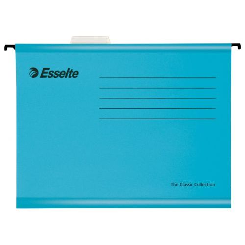 Esselte Classic A4 Suspension File Blue Pack of 25