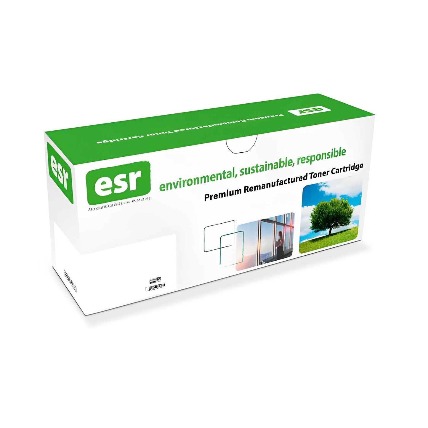 esr Remanufactured HP 85A CE285AD (Yield: 1,600 Pages x 2) Twin Pack Black Toner Cartridges