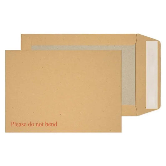 Vita Purely Packaging Board Back C5 229mm x 162mm 120gsm Peal & Seal Manilla Envelope Pack of 125