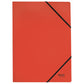 100% Recycled Leitz Recycle Card Folder With Elastic Band Closure A4 Red