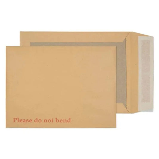 Vita Purely Packaging Board Back 267x216mm 120gsm Peal & Seal Manilla Envelope Pack of 125