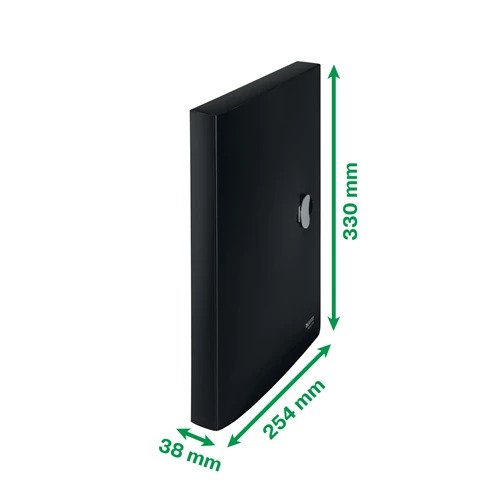 Leitz Recycle Box File A4 Black Pack of 5