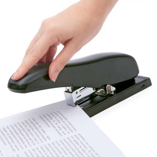 Rapesco Germ-Savvy ECO Heavy Duty Stapler Black 100 Sheets