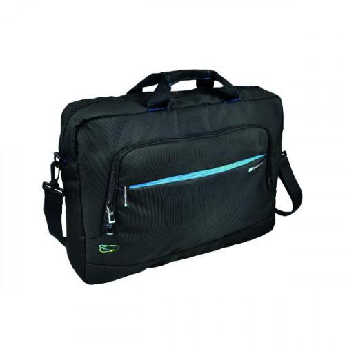 Monolith Blue Line Laptop Backpack for 17.2" Laptops, Made from Plastic Bottles