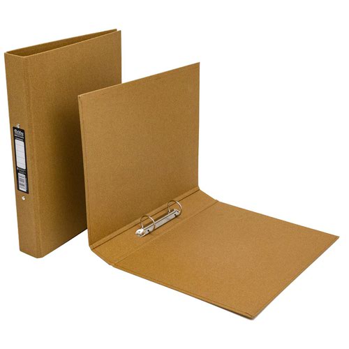 Pukka Recycled Kraft A4 2 Ring Ringbinder Pack of 10