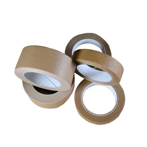 ECO Kraft Self-Adhesive Paper Packaging Tape 25mm x 50m Brown