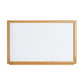 Bi-Office Earth-It Prime Whiteboard Non-Magnetic Oak Frame 1200mm x 900mm White