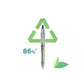 Pilot Begreen B2P Ecoball Recycled Ballpoint Medium Tip Pen Green Pack of 10