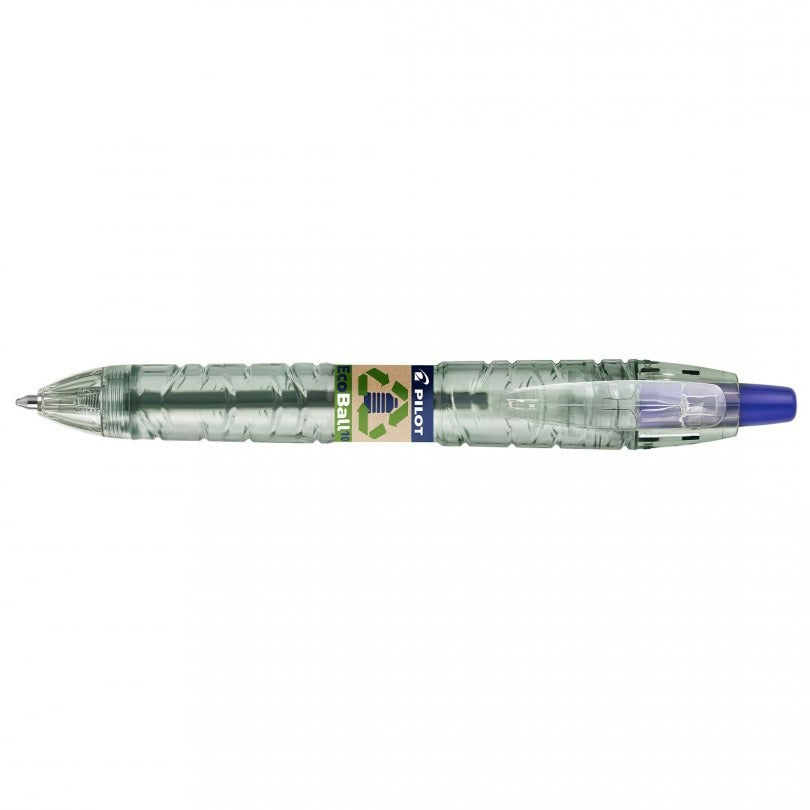 Pilot Begreen B2P Ecoball Recycled Ballpoint Pen Blue Pack of 10