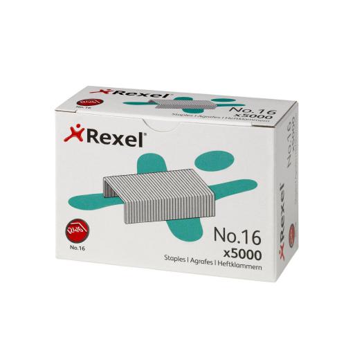 Rexel No16 24/6 Staples 6mm Box of 5000